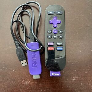 Roku stick and remote